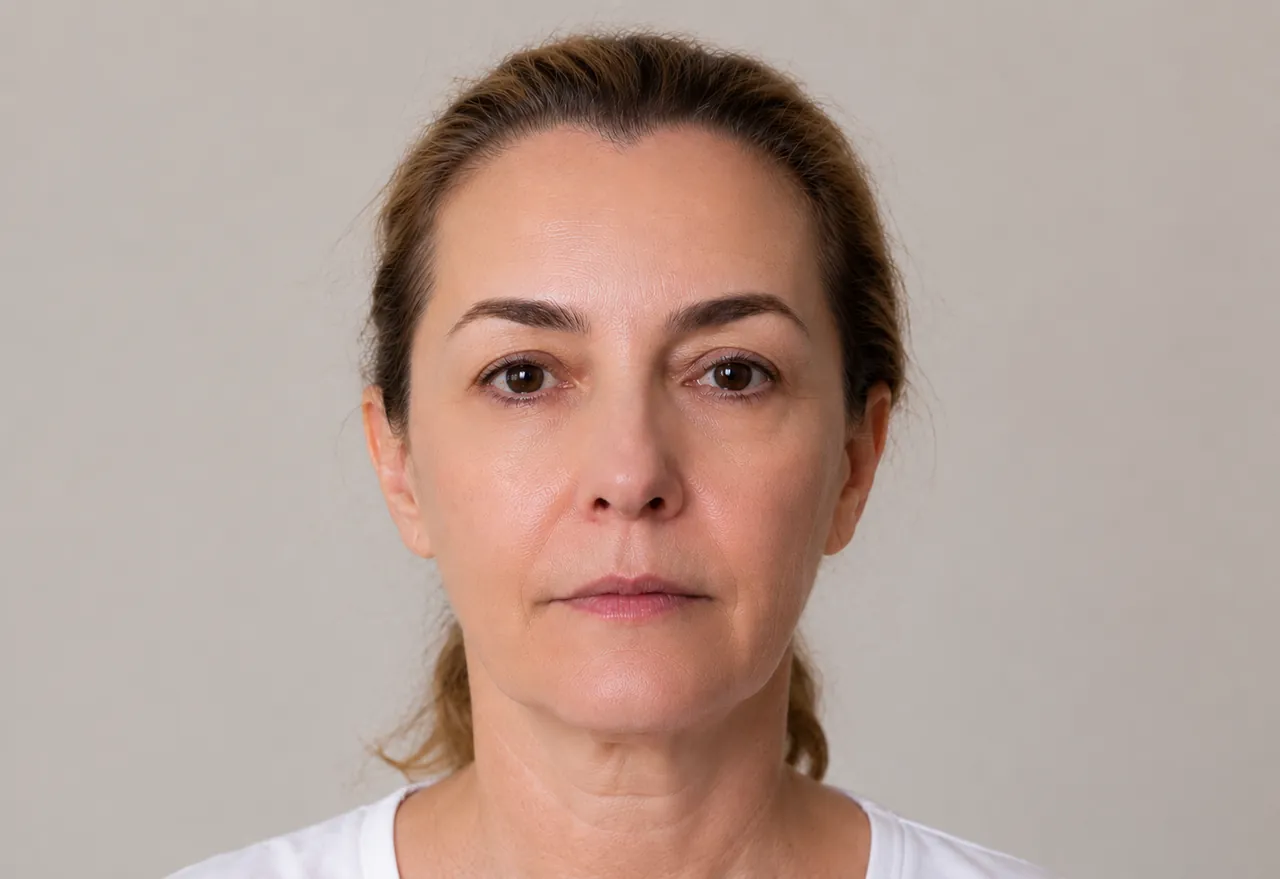Harmonização facial — depois (imagem ilustrativa)